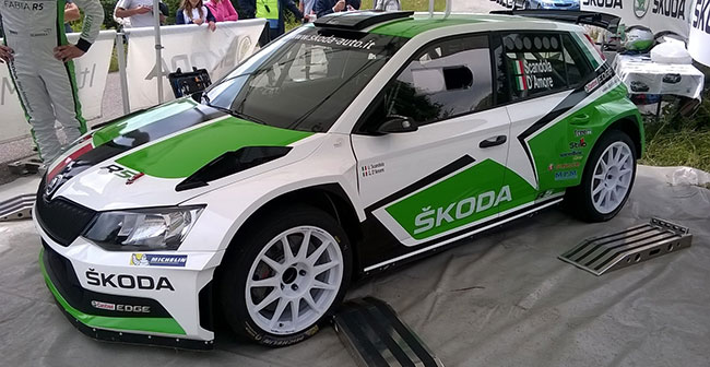 Presentata la nuova Skoda Fabia R5 di Scandola