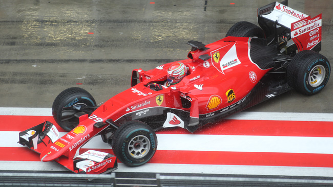Red Bull Ring: Fuoco ha effettuato un installation lap