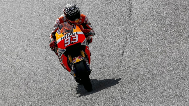 Marquez contento delle prove fatte con il telaio 2014