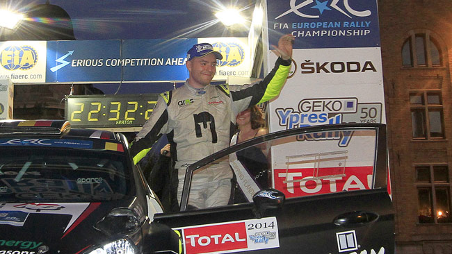 Una Citroën DS3 R5 per Cédric Cherain ad Ypres