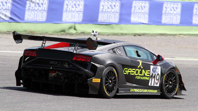 Carboni passa sulla Lamborghini della Eurotech