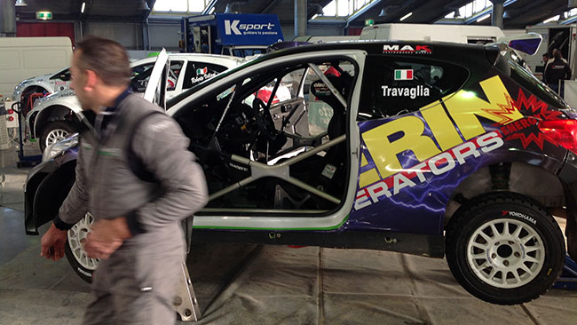 Travaglia guida la pattuglia del TRT al Motor Show