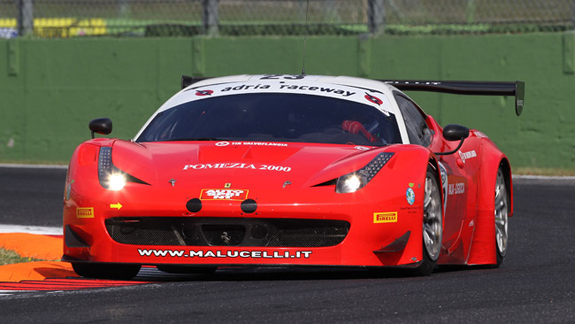 Trentin e Galassi con il Team Malucelli ad Imola
