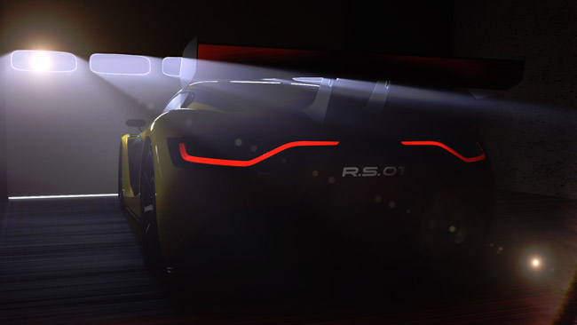 La nuova Renault da corsa si chiama R.S. 01