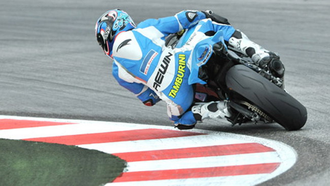 Tamburini fa gli onori di casa a Misano