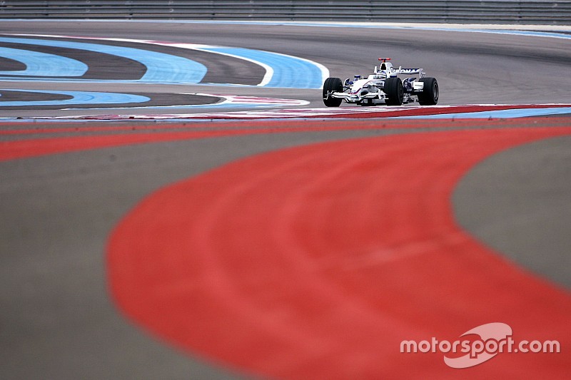 La F1 probará con pista mojada en Paul Ricard