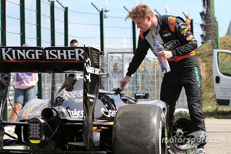 Force India enquête pour comprendre la perte d'aileron avant