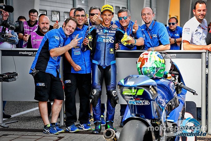 Primo podio in carriera per Franco Morbidelli in Moto2