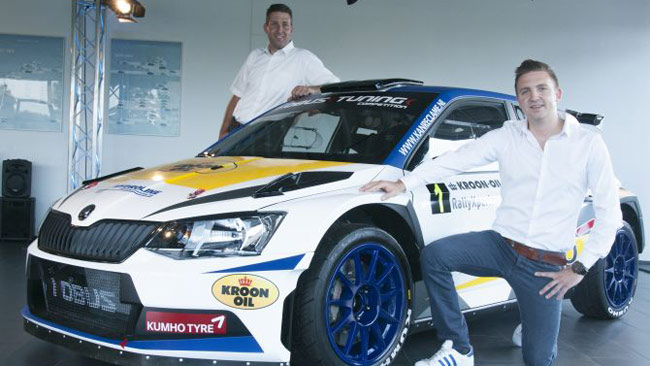 Hermen Kobus ha finalmente la ŠKODA Fabia R5