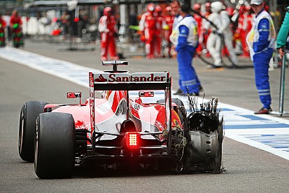 Vettel criticó fuertemente a Pirelli por el incidente