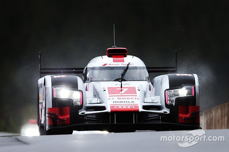 Nurburgring WEC: Audi on top in damp first practice