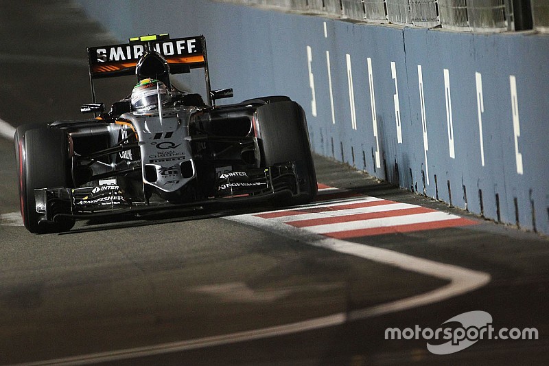 Sergio Pérez confirmé par Force India pour 2016