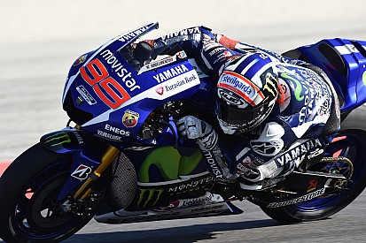 Lorenzo marca el camino en la primera práctica de Aragón