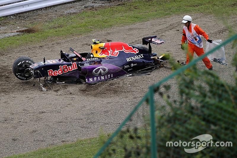 La Red Bull ha deciso di cambaire il telaio di Kvyat