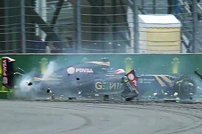Grosjean sintió como si "hubiera caído de un edificio de 10 pisos"