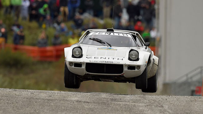 Eric Comas e la Lancia Stratos vincono il Rallylegend