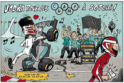 Le Grand Prix de Russie vu par Cirebox!