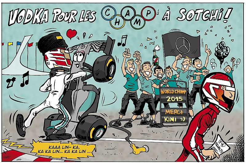 Le Grand Prix de Russie vu par Cirebox!