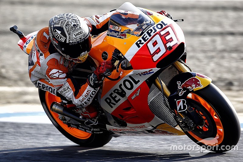 Márquez señala que Phillip Island será duro con su mano