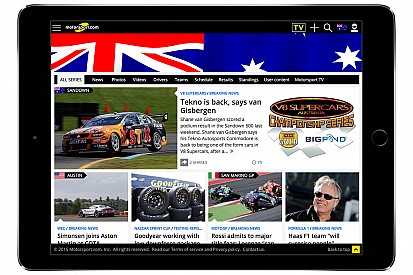 Motorsport.com lanceert Australisch digitaal platform