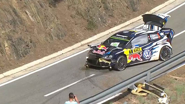 Ecco come Ogier ha ridotto la Polo nella Power Stage