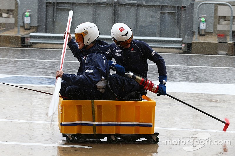 Formel 1 in Austin: Warum Ferrari in der Regenpause nicht mitspielte