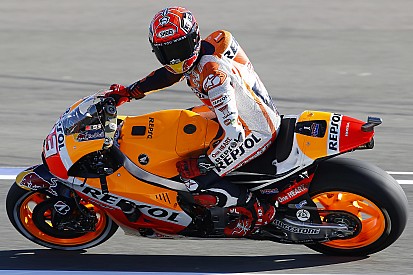 Márquez intentó ir por la victoria