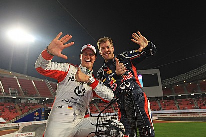 Vettel lembra Schumacher: “é uma pena que não está aqui"