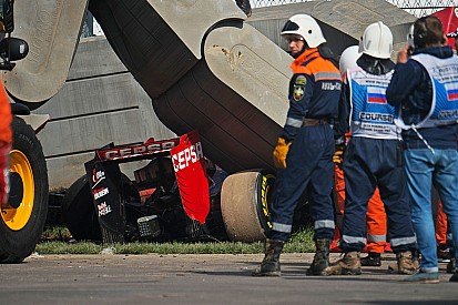 Sainz - Le crash de Sotchi, "les deux pires secondes de ma vie"