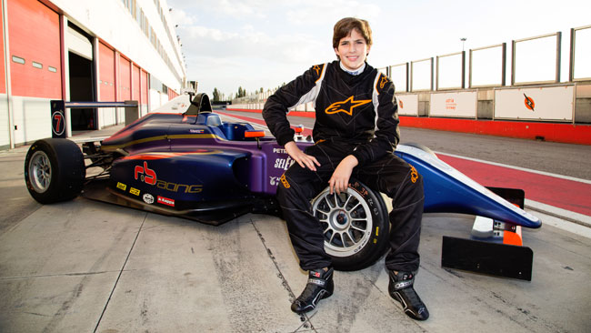 Sebastian Fernandez primo pilota della RB Racing
