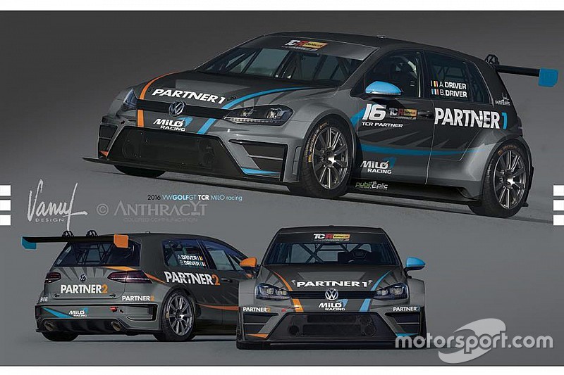 La Milo Racing svela la livrea della sua VW Golf TCR