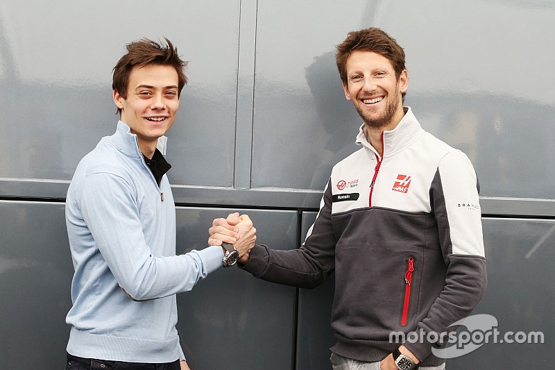 Grosjean será mentor de Louis Deletraz
