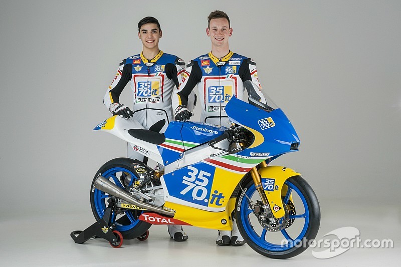 Il 3570 Team Italia si presenta per il Mondiale Moto3 2016