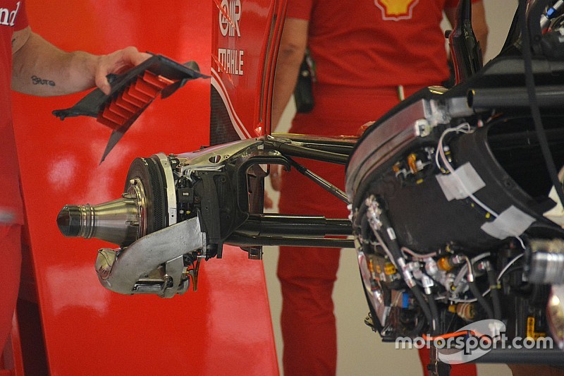 Tech update: De slimme ophanging van de Ferrari SF16-H