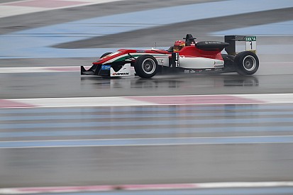 Stroll scoort eerste F3-pole op opdrogende baan