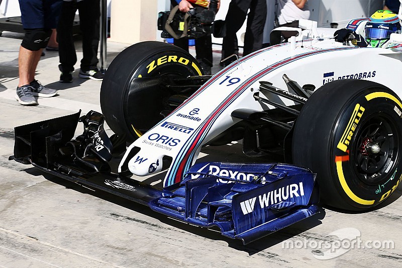 Новый нос сделал FW37