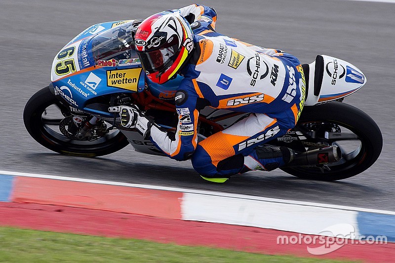 Moto3 Austin: Oettl scoort eerste pole tussen de buien door