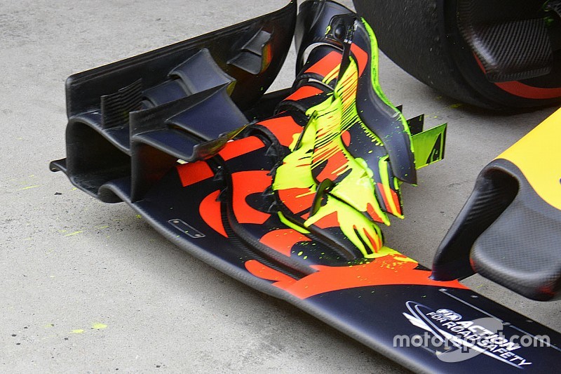 Breve Análisis técnico: Flap dentado de Red Bull