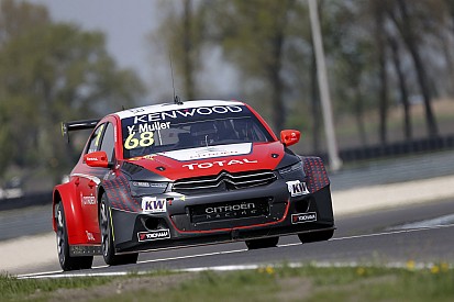 Catsburg mist pole op 0,04 seconden, Muller op P1