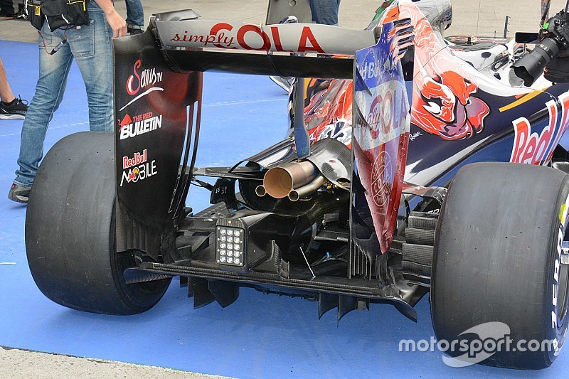 Formel-1-Technik: Asymmetrisches Kühlsystem am Toro Rosso STR11