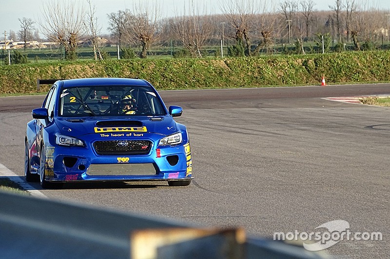 Luca Rangoni torna al volante della Subaru all'Estoril