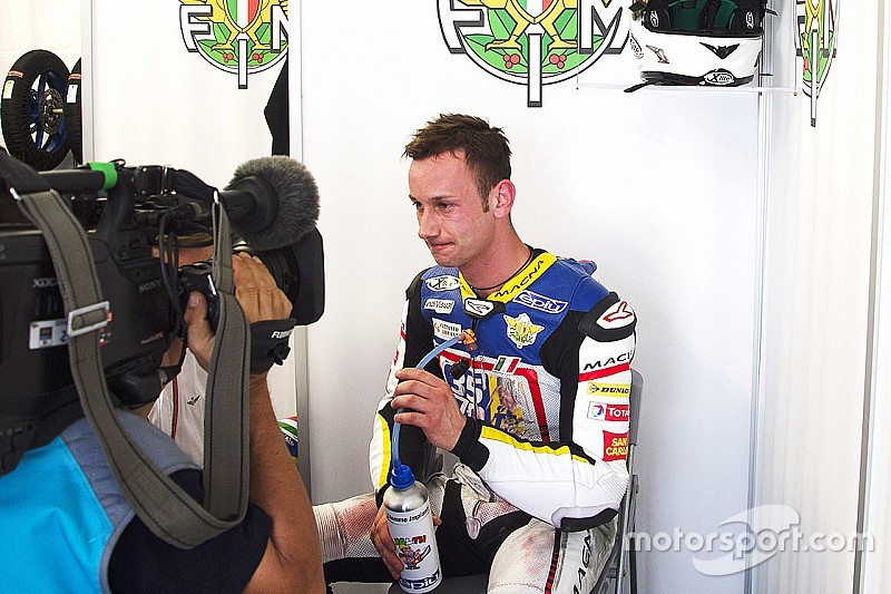Valtulini arriva a Jerez con la spalla sinistra dolorante