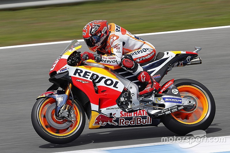 Jerez, Warm-Up: Marquez mette in fila le due Yamaha