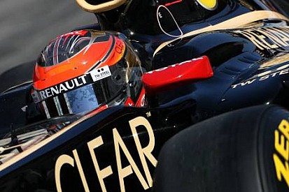 Grosjean ve Lotus ikinci gün de zirvede