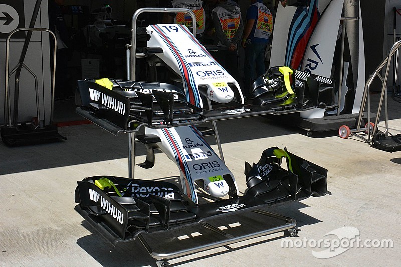 Tech update: De voorvleugel van de Williams FW38