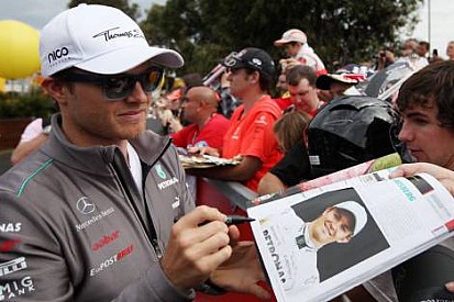Rosberg: W02 hakkındaki genel izlenimim çok iyi