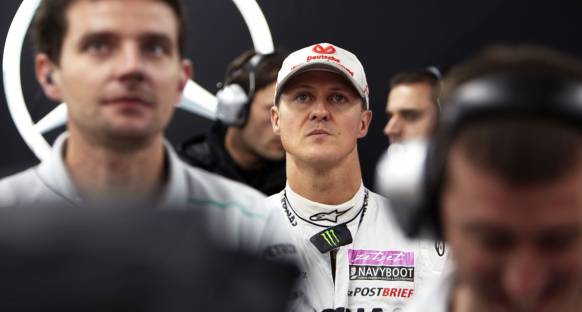 Mercedes Schumi'nin motosiklet sürüşlerinden rahatsız değil
