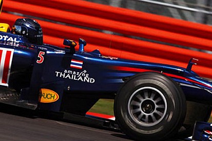 Vettel debriyaj yüzünden iyi start alamamış