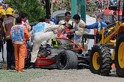McLaren: 'Kazaya yabancı bir madde yolaçmış olabilir'