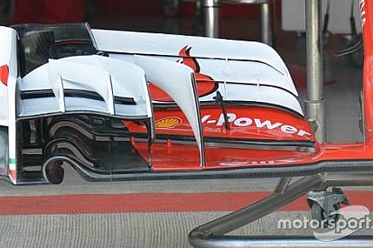 Ferrari yeni kanadını getirdi